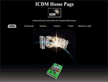Tablet Screenshot of icdm-sid.org